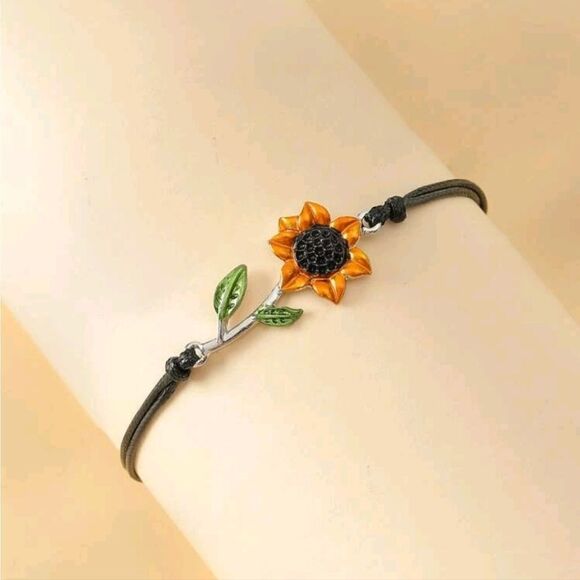 Sunflower 🌻 Bracelet  - Picture 1 of 3